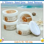 Sand Gone button