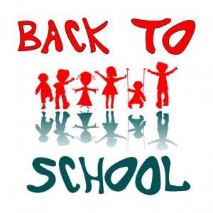 back to school kids