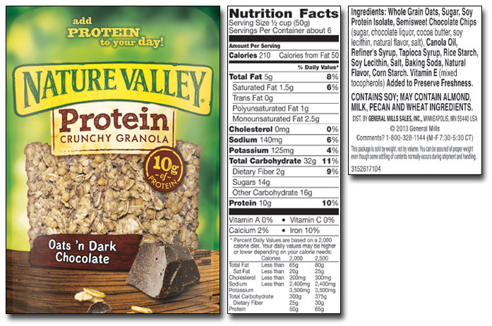 Nature Valley Granola Protein and Soft- Baked Product ...