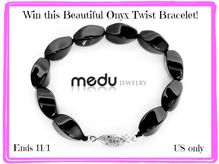 Onyx Twist Bracelet button