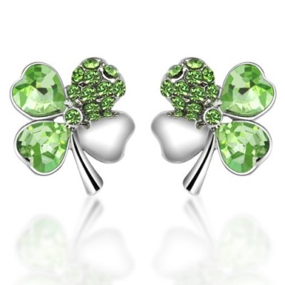 4 leaf earrings