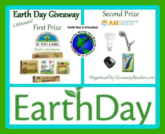 earth day 2 winners button