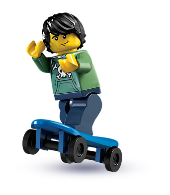 lego skateboarder