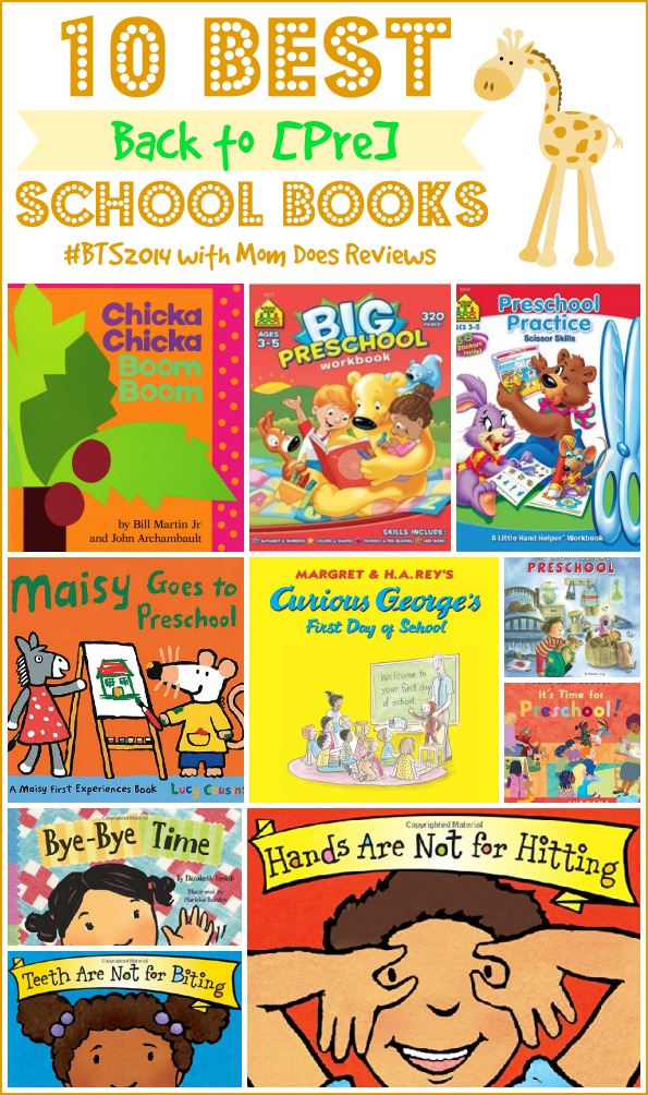 10 Best Back to {Pre} School Books from Mom Does Reviews | #BTS2014 #MomDoesReviews | MomDoesReviews.com