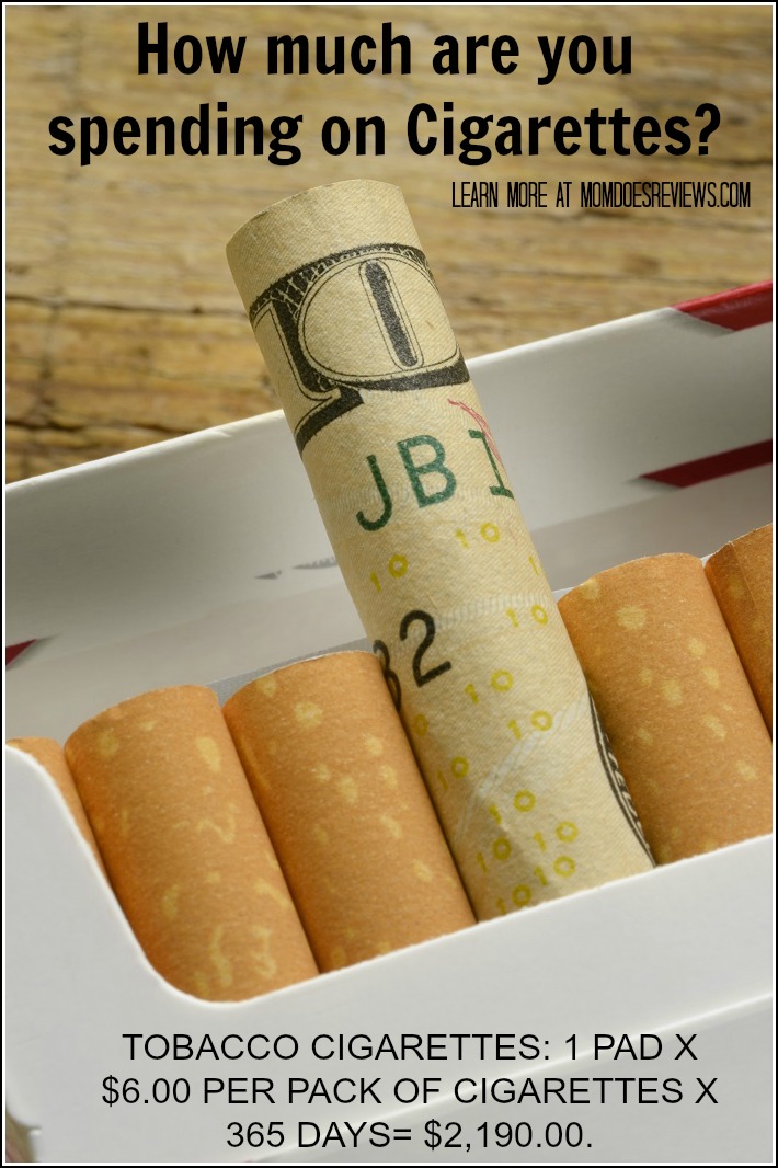 How Much Are You Spending as a Smoker? #MomDoesReviews.com