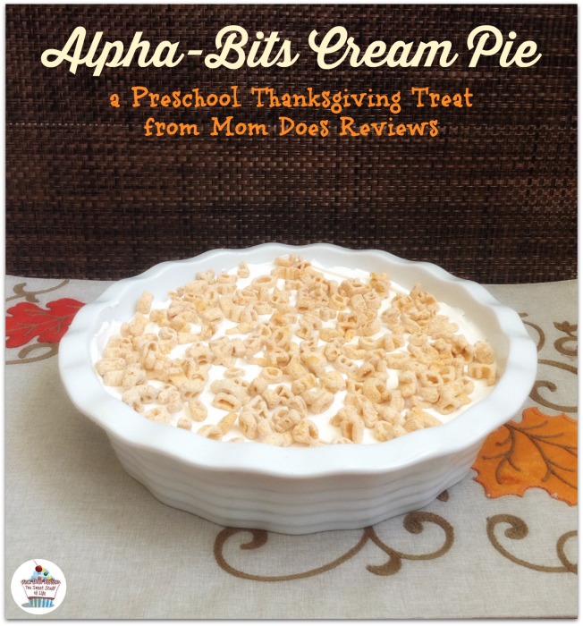 Alpha-Bits Cereal and Super Why! #MomDoesReviews Alpha-Bits Cream Pie #Recipe