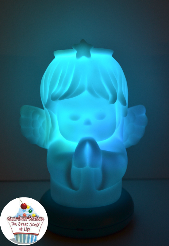 Kinderglo Angel Portable Night Light #Review #ChristmasMDR14 | Mom Does Reviews