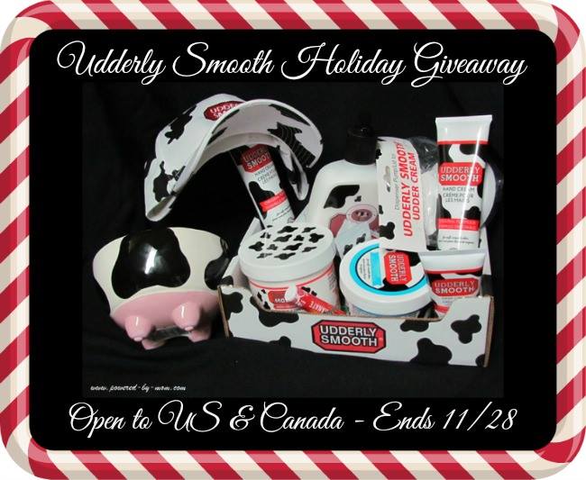udderly smooth giveaway 11 28
