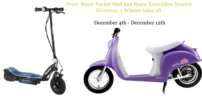 razor scooter giveaway