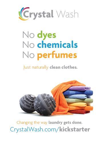 Crystal Wash 2.0: Clean Laundry with No Detergents