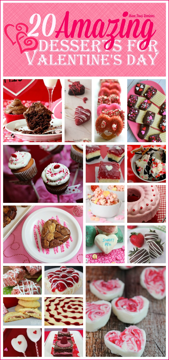 20 Amazing Valentine's Day Desserts #MomDoesReviews