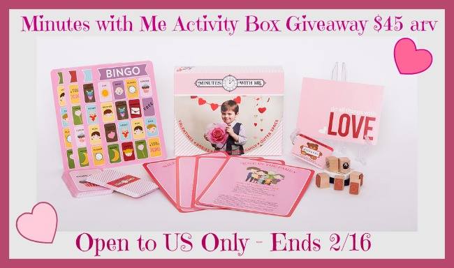 minutes with me giveaway