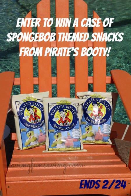 spongebob pirates booty giveaway
