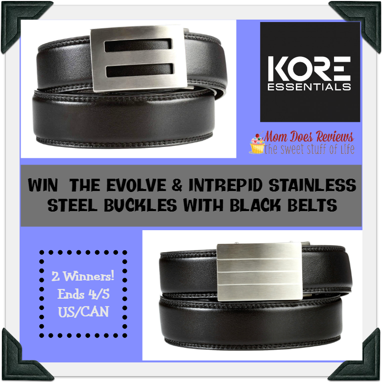 kore essentials trakline belts new giveaway