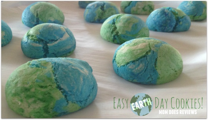 Easy Earth Day Cookies Made with Cake Mix