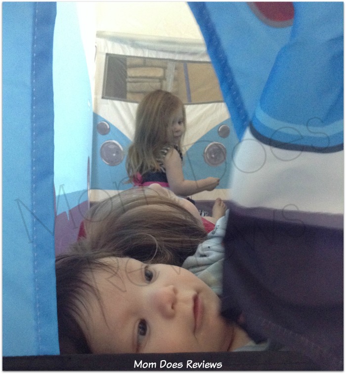 VW Camper Van Play Tent from Monster Factory USA #Review #MomDoesReviews