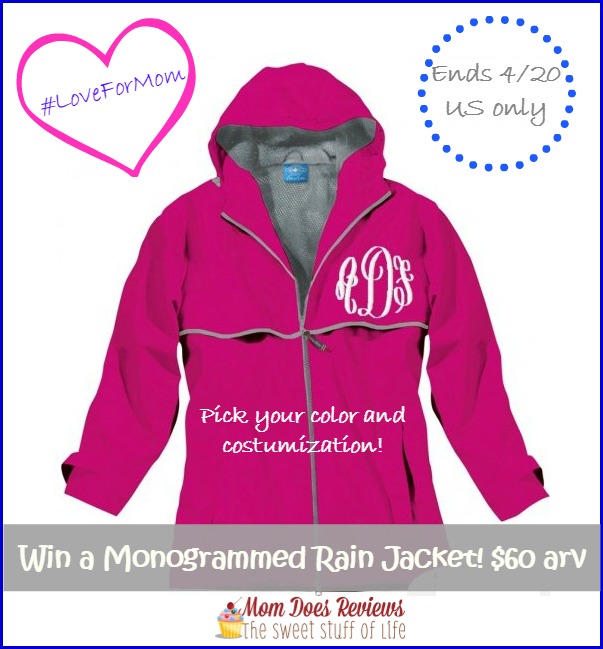 pink mono hot pink rain jacket giveaway