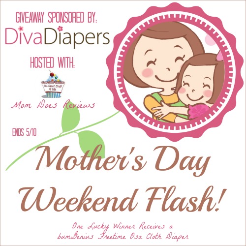 Mother's Day Weekend Flash with DivaDiapers.com