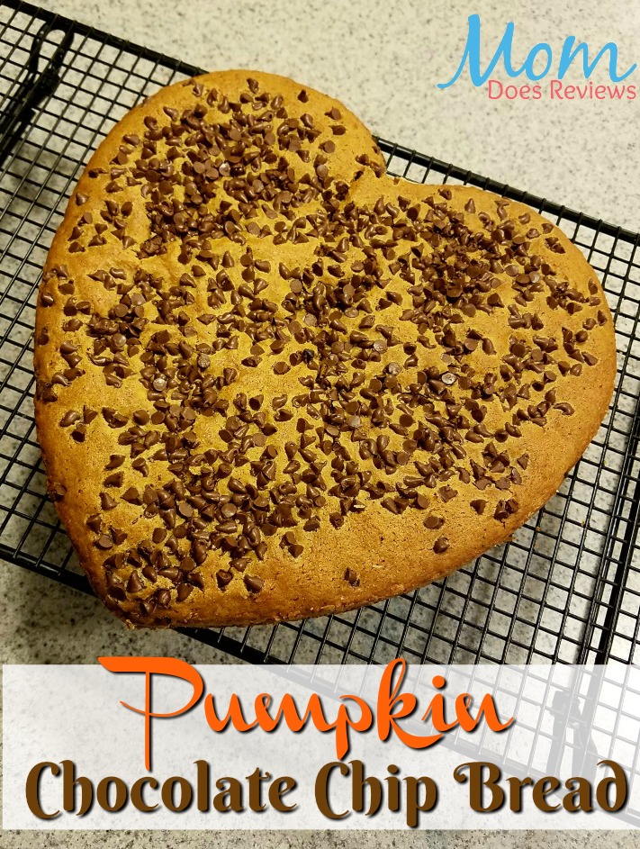 Pumpkin Chocolate Chip Bread  #recipe #pumpkin #dessert