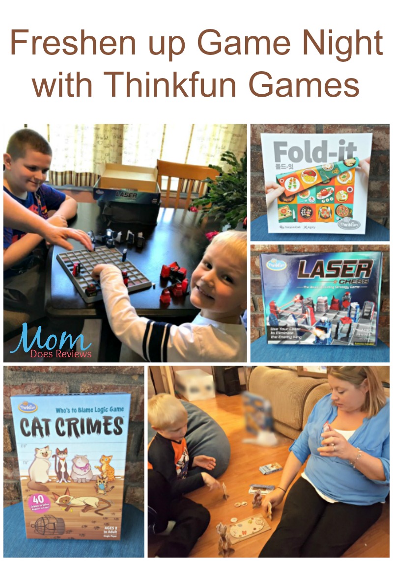 Freshen up Family Game Night with Thinkfun Games