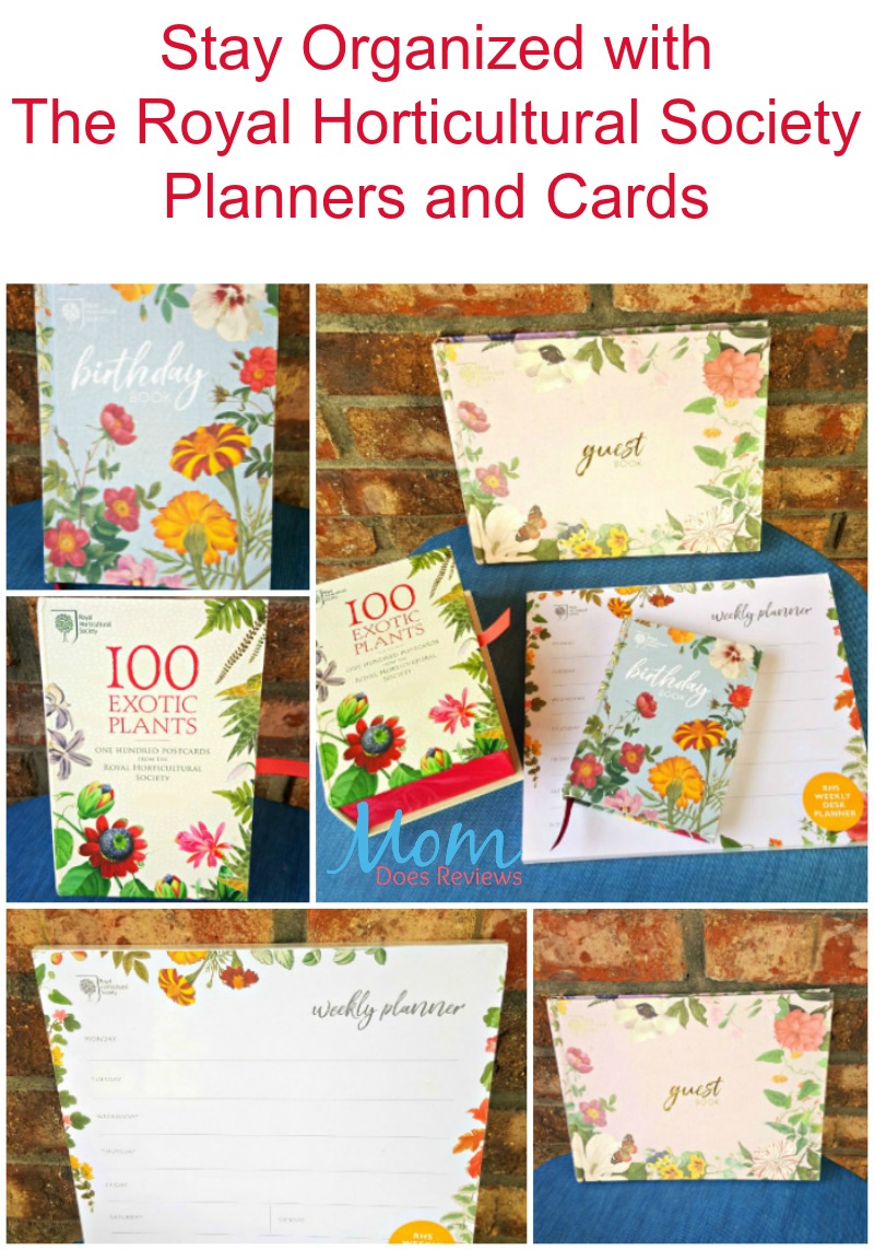 Stay Organized with The Royal Horticultural Society Planners and Cards