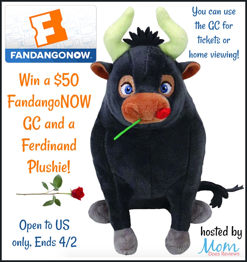 Win $50 FandandgoNOW gc and Ferdinand Plushie