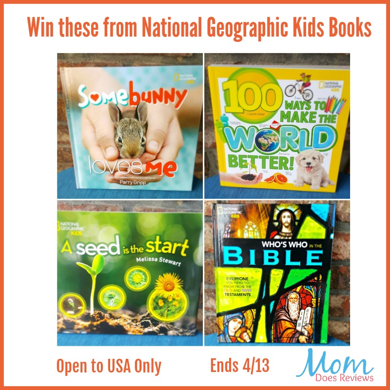Set of National Geographic Kids Books