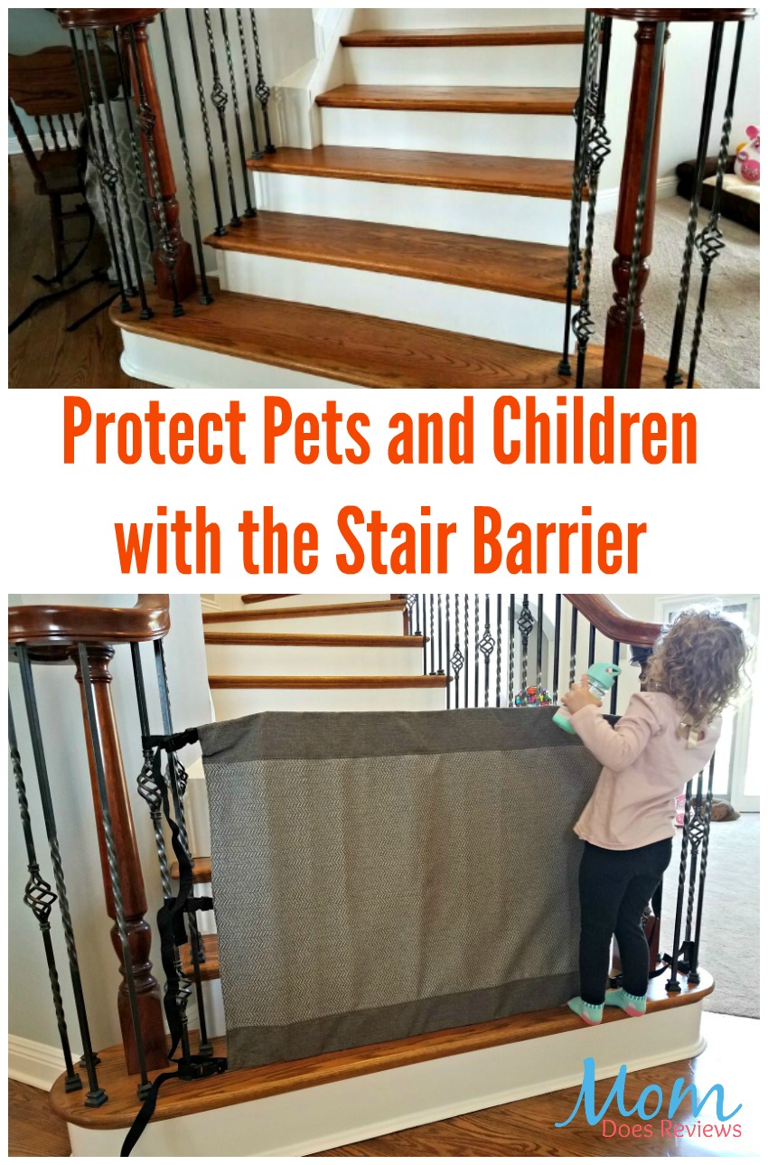 Protect Pets and Children with the Stair Barrier