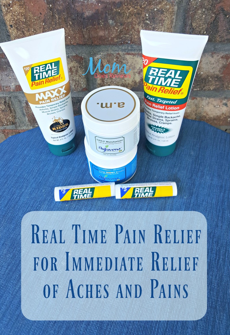Real Time Pain Relief for Immediate Relief of Aches and Pains