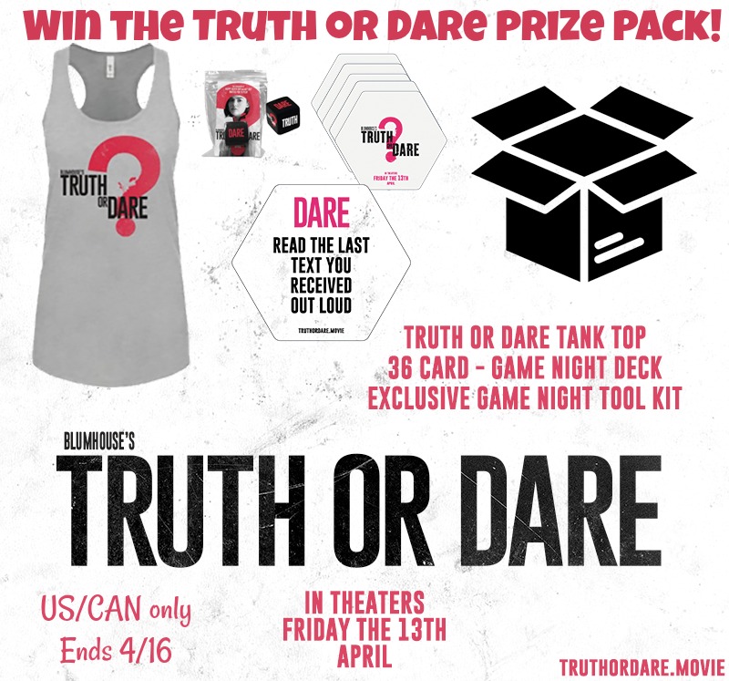 Win Truth or Dare Prize pack