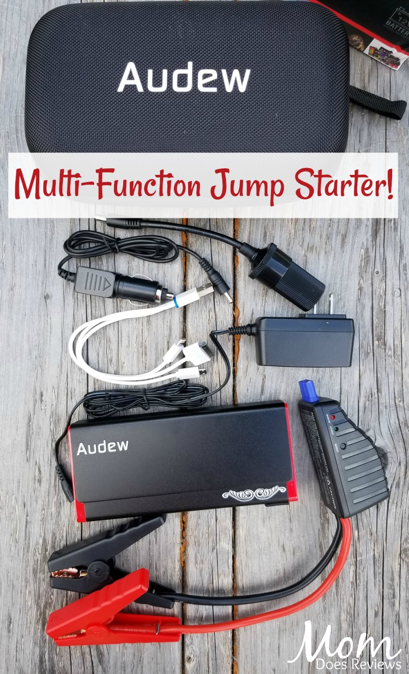 Audew Multi-Function Jump Starter #SuperDadGifts18