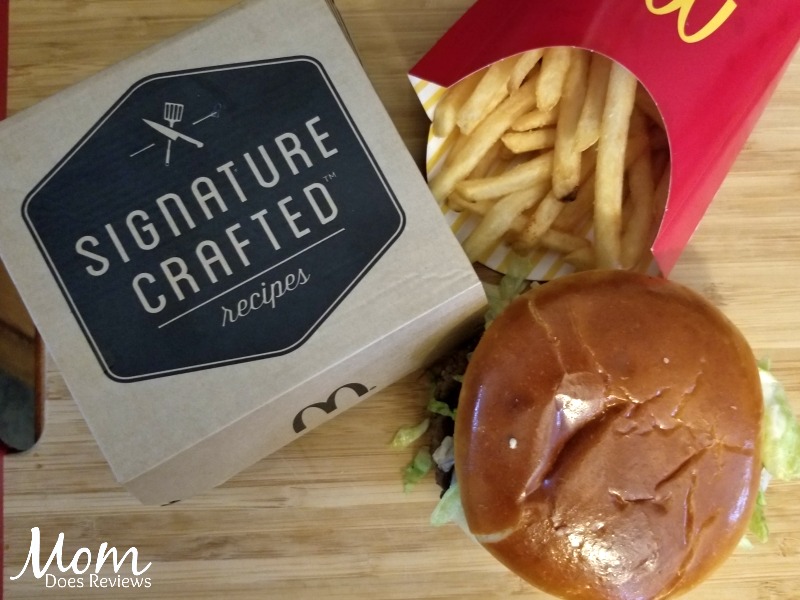 Signature Crafted Sandwich from McDonald's #McDMadeFresh