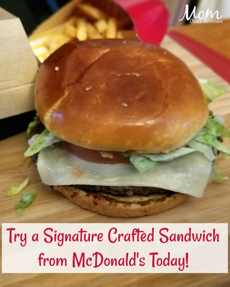 Signature Crafted® Recipes collection by McDonald’s #McDMadeFresh