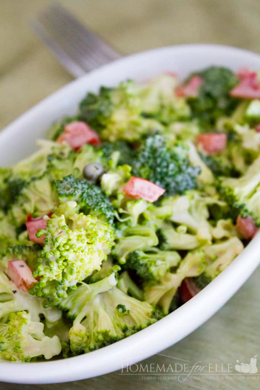 Easy Homemade Broccoli Salad