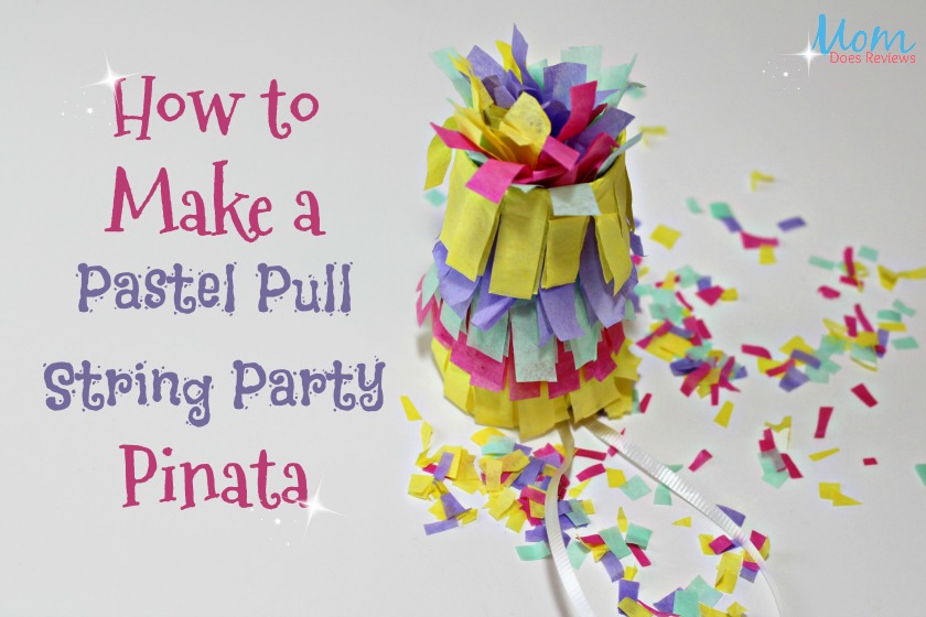 Pastel Pull String Party Pinata