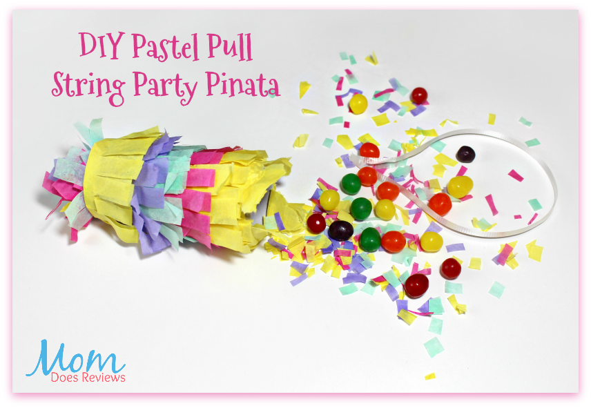 Pastel Pull String Party Pinata