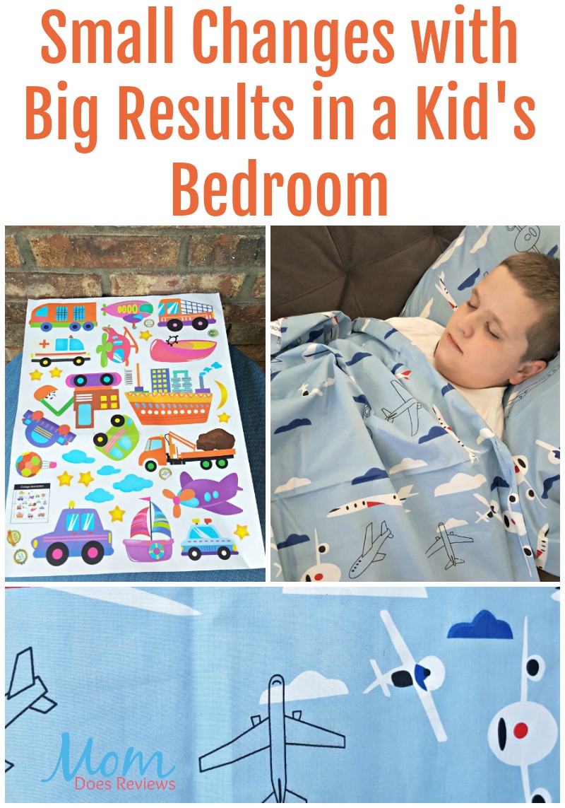 Small Changes with Big Results in a Kid's Bedroom