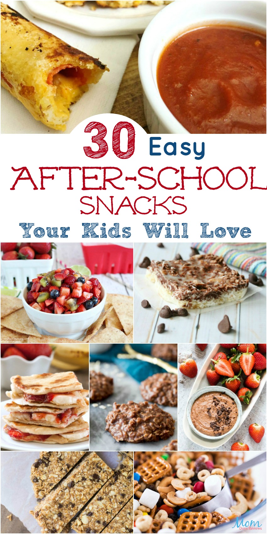 30 Easy After-School Snacks Your Kids Will Love 