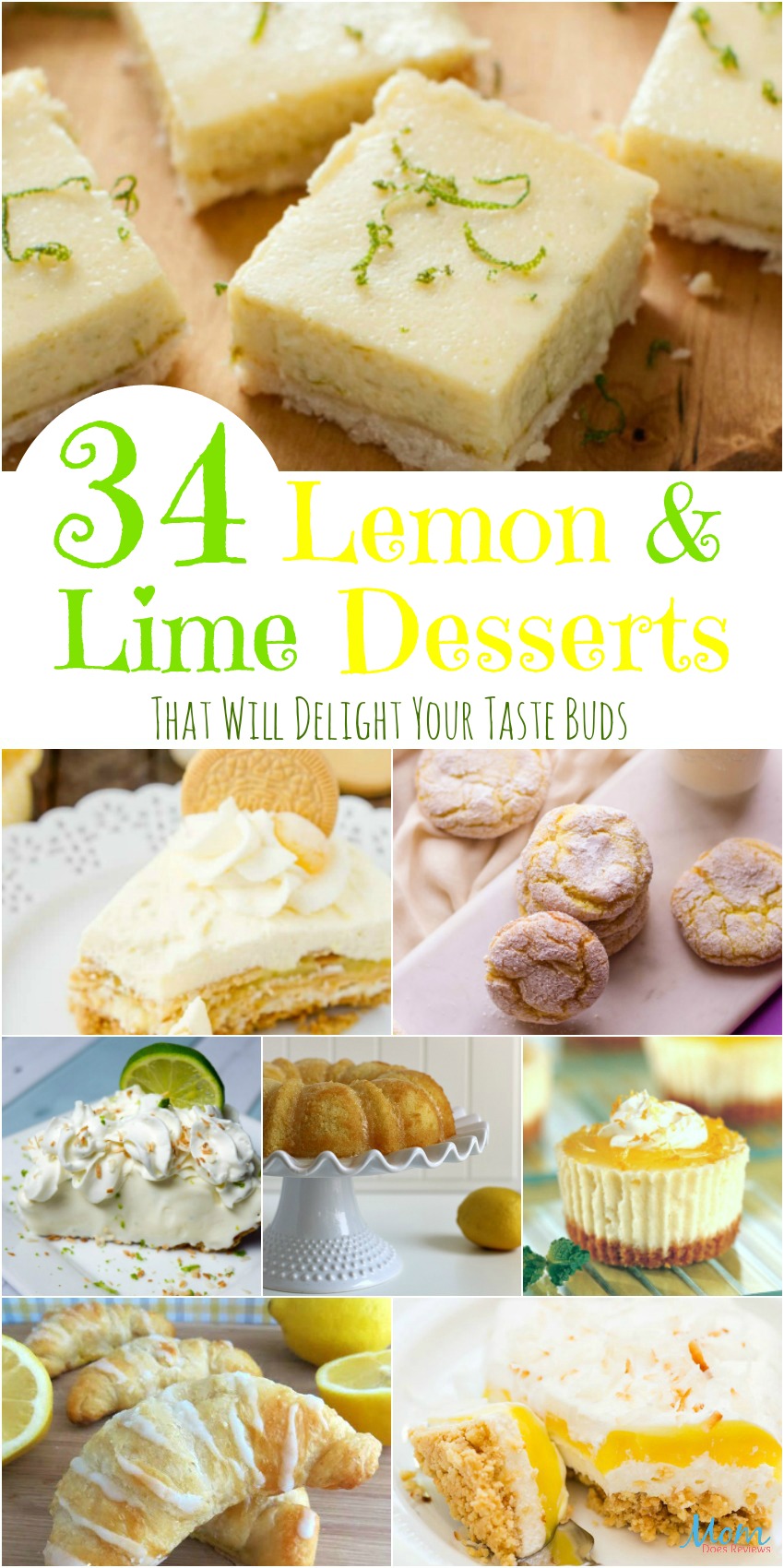 34 Lemon and Lime Desserts That Will Delight Your Taste Buds {Part 1}