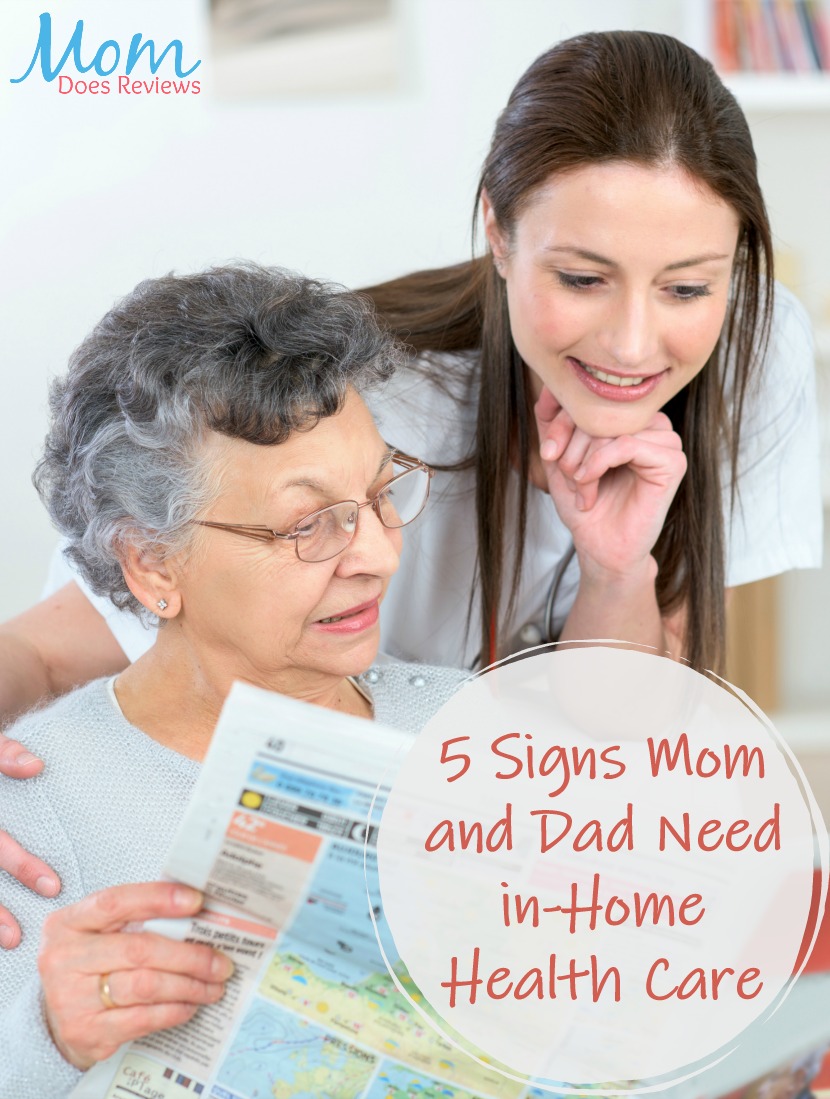 5 Signs Mom and Dad Need in-Home Health Care