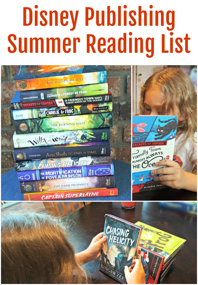 Disney Publishing Summer Reading List