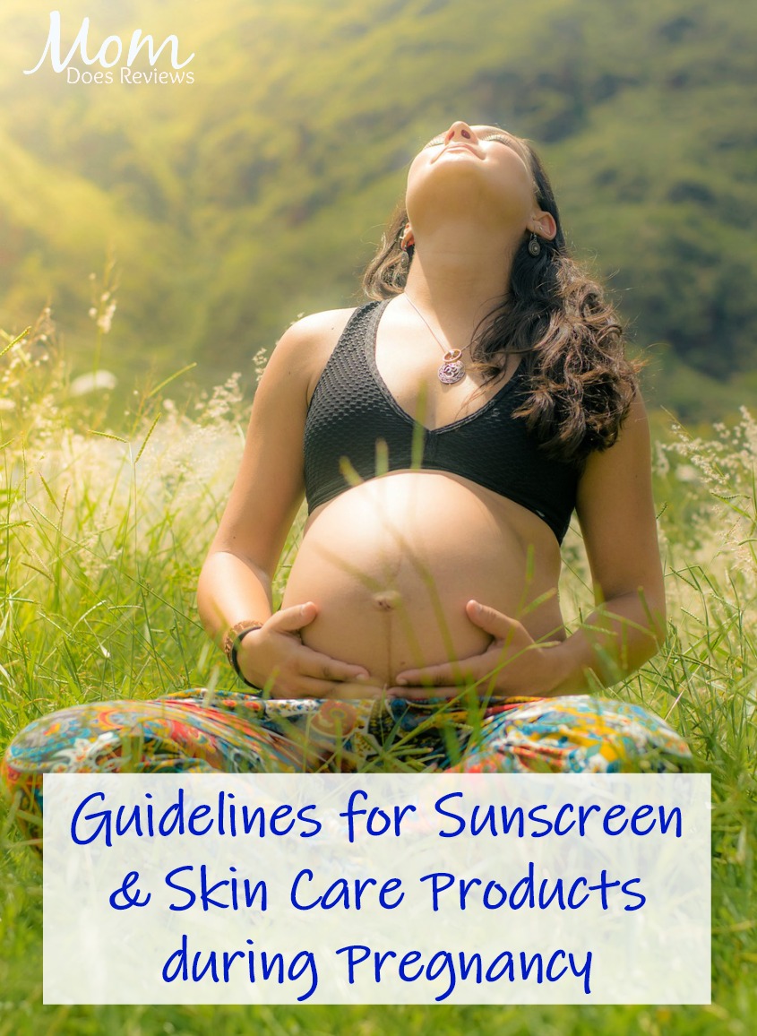 Guidelines for Sunscreen and other Skin Care Products during Pregnancy