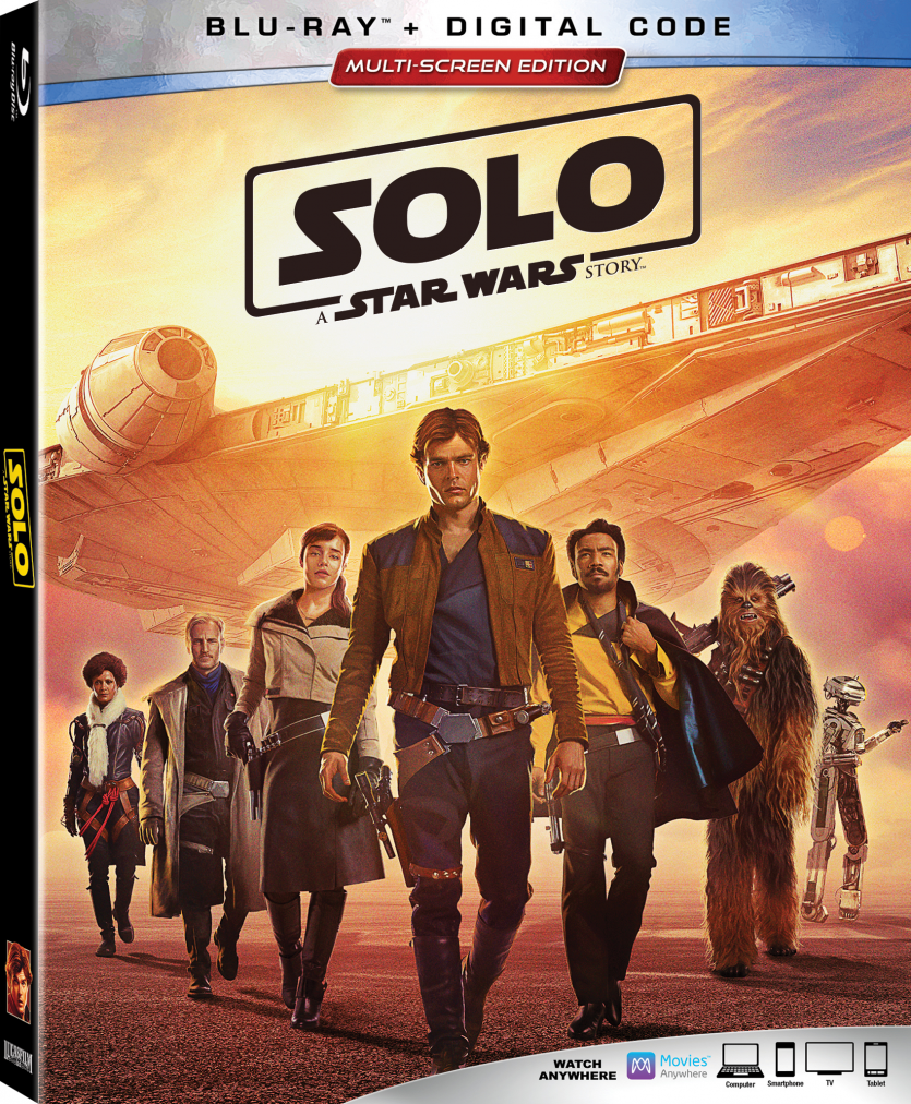 Lucasfilm’s “Solo: A Star Wars Story" Arrives To Homes Digitally on 9/14 and on Blu-ray 9/25
