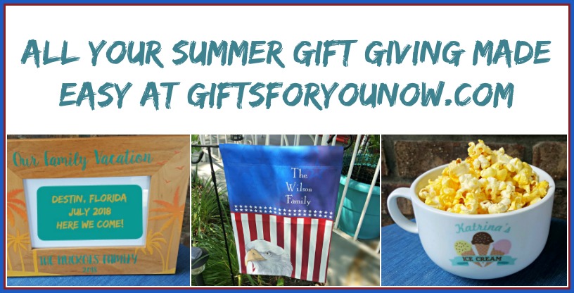 All Your Summer Gift Giving Made Easy at GiftsForYouNow.com