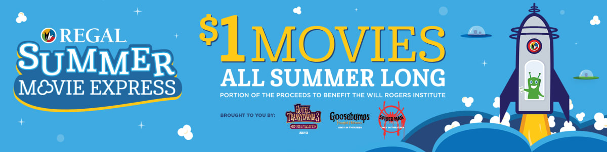 Don't Miss the $1 Family Movies all Summer Long at Regal #MDRSummerFun