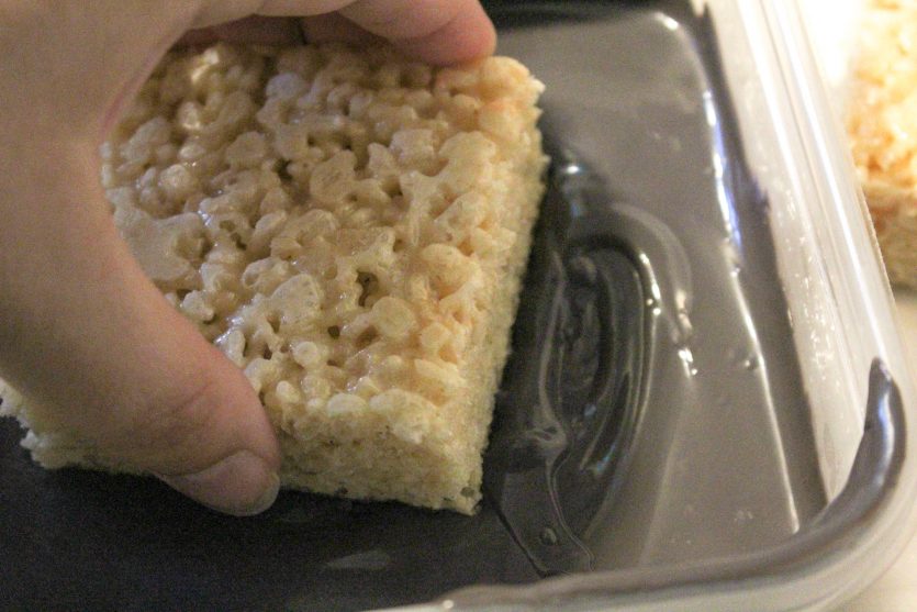 Back to School Chalkboard Rice Krispie Treats!