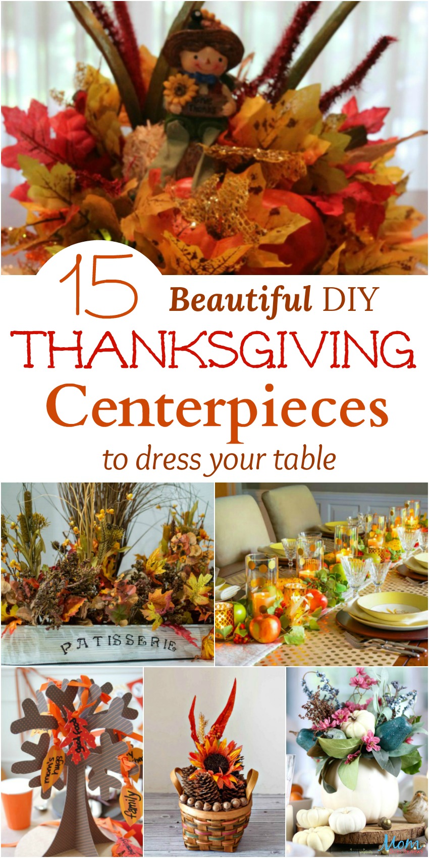 15 Beautiful DIY Thanksgiving Centerpieces to Dress Your Table