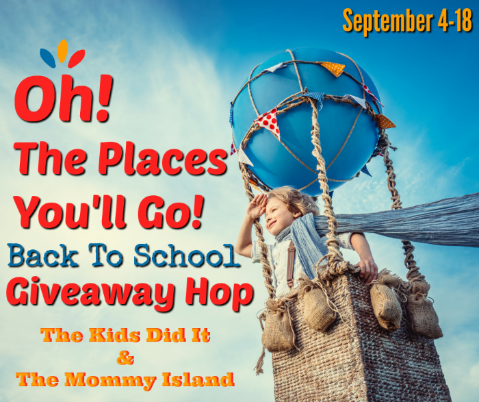 Oh the places you'll go Giveaway hop