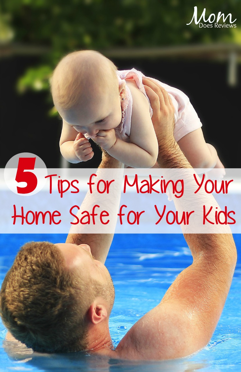 5 Tips for Making Your House Safe for Your Little Ones #homeandliving #safety #parenting