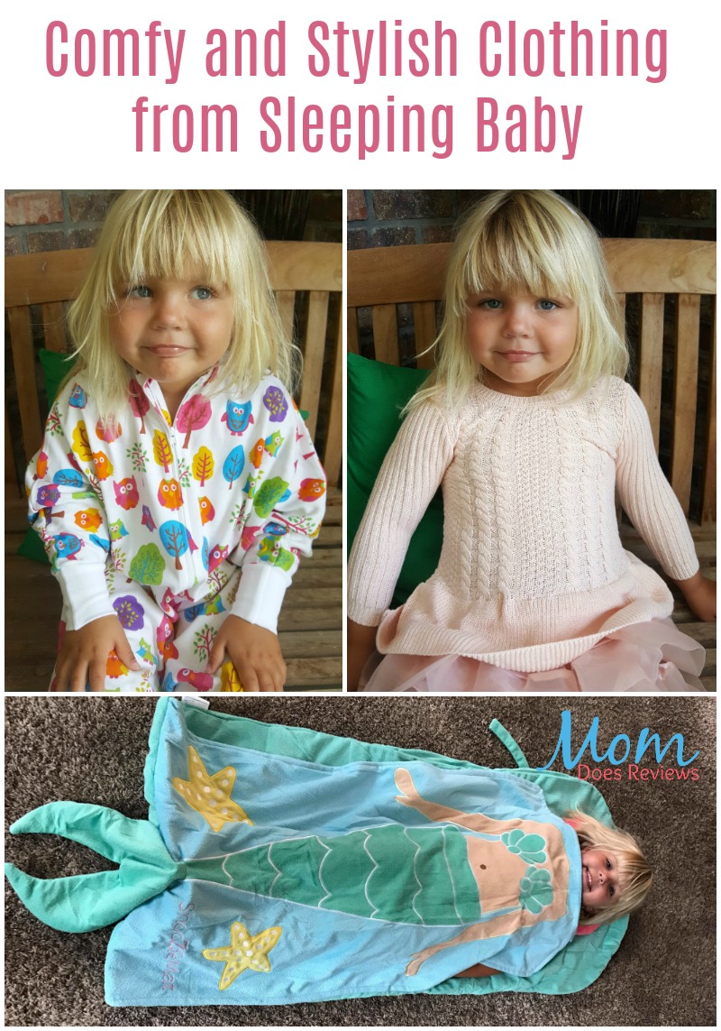 Comfy and Stylish Clothing from Sleeping Baby